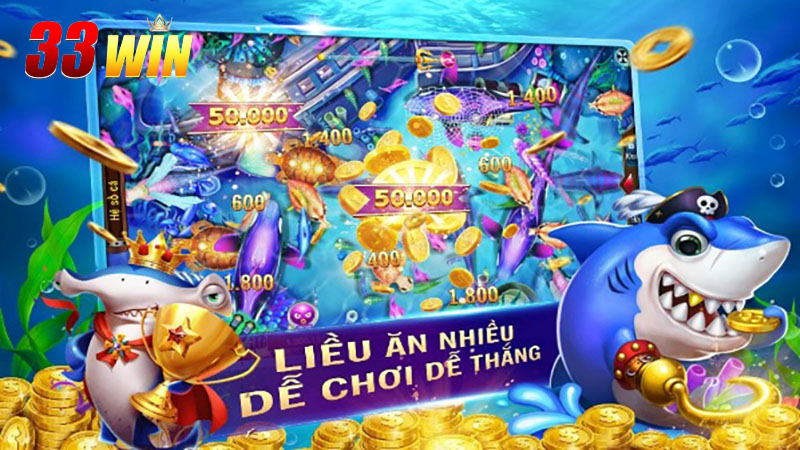 Các ưu điểm của sảnh cược bắn cá BG